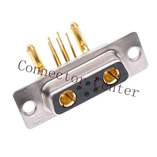 Gimax PCB solder large current 7W2 Dsub DB Female Connector 7-pin right angle 90 degree
