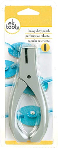 Ek Tools Heavy Duty Paper Punch, Vertical Slot, Gray #TOP1