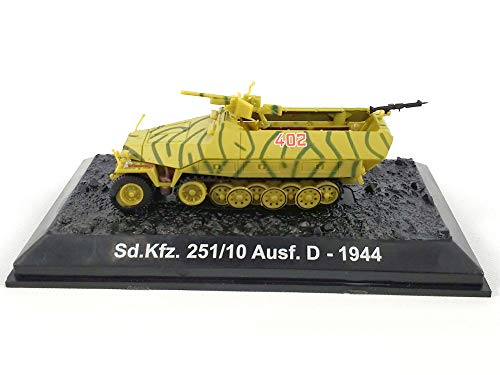 Sonderkraftfahrzeug - Schuetzenpanzerwagen - Sd.Kfz. 251 Wiking - Viking Half-Track 1/72 Scale Diecast Model