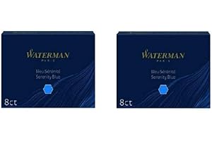 Waterman Serenity Blue Fountain Pen Cartridges
