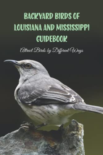 Backyard Birds of Louisiana and Mississippi Guidebook: Attract Birds by Different Ways: The Most Interesting Information Birds of Louisiana and Mississippi