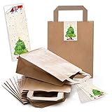 Ideal zum Verpacken von Weihnachtsgeschenken an Kunden, Geschäftspartner, Firmen, Unternehmen, Geschäftskunden, Kollegen, Mitarbeiter, Freunde, Bekannte, Gäste, Kinder, Erwachsene, Vereine. So werden aus den Tragetüten hübsch verpackte Geschenksäckchen, Kundengeschenke, Werbeartikel, Give-Away, Mitgebsel, kleine Präsente an liebe Menschen als kleines Dankeschön. Die Henkeltüten oder Papiertaschen werden auch gerne im Kindergarten zum Basteln mit Kindern fürs Weihnachtsfest genommen.