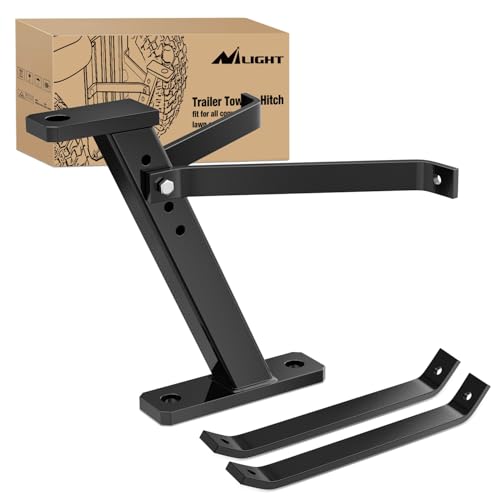Nilight Trailer Towing Hitch for Lawn Mower Garden Tractor Pro Hi Hitch Compatible with John Deere Cub Cadet Husqvarna Craftsman Poulan Riding Mower