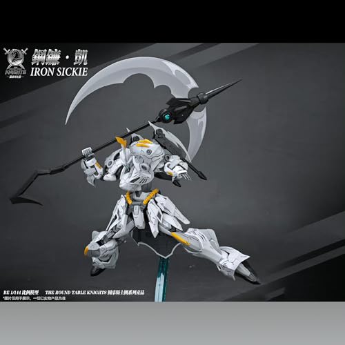 Model Kit Mecha 1/144 The Round Table Knights Iron Sickie 6.24 pulgadas miniatura 6