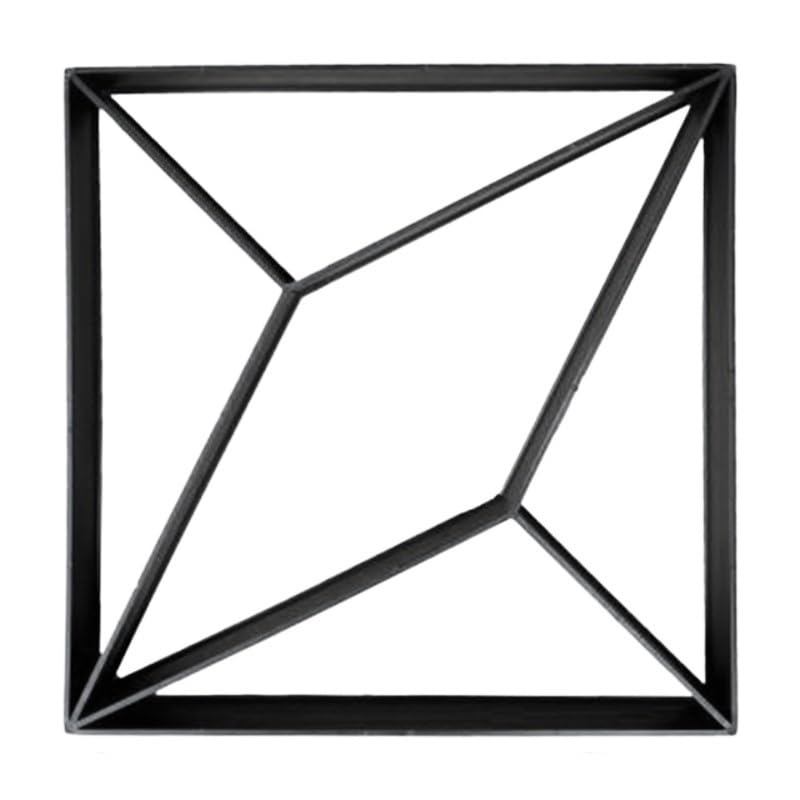ZHAOQIN Moldes para Cemento Molde for Hacer Caminos de Cemento con Ladrillos for pavimentar y escalonar(3-40x40x4cm)