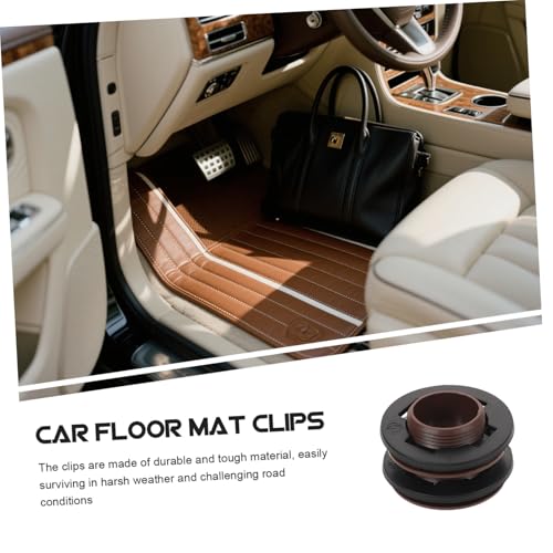 Clips de retenue de tapis de sol auto pour stopper le glissement sous les pédales