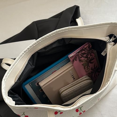 Women Shoulder Bag Simple Handbag Aesthetic Armpit Bag Large Capacity Shopping Students School For Daily Women Shoulder Large2