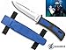 Albainox 31333-AZ Cuchillo submarinismo, Unisex Adulto, Talla Única, Azul