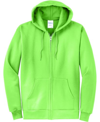 Port & Co Classic Fleece Full-Zip Hooded Sweatshirt-PC78ZH4