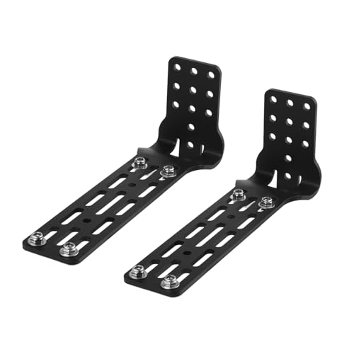 Peakamper Pair Awning Mounting Extended Brackets, Stable Installation for Roof Rack, Cross Bars, Off-Road Awning