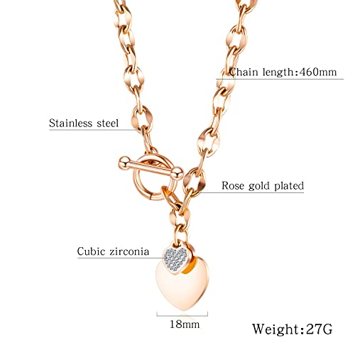 Image of Yellow Chimes Necklace for Women and Girls Love Pendant for Women | Valentines Special Love Heart Chain Pendant | Birthday Gift for Women Anniversary Gift for Wife Valentine Gift for Girls