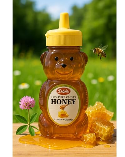 Miel Pura de Trébol Delphia en Envase Bear Pack x2 miniatura 3