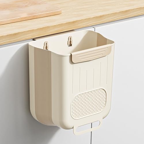 Caneca Plegable para Gabinetes de Cocina Blanca