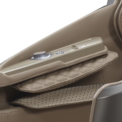 Image of ROBOTICVIBE RV7575 4D Massage Chair for Home | 18 Auto Programs | Health Detection Sensors | 143cm i-Open Flex Rail | 6 Aromatherapy Scents |Voice Control|Zero Gravity|Wireless Charging - FullBrown