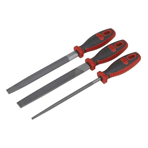 Sealey Ak572 200Mm Engineer's File Set 3Pc