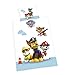 Produktbild Herding Paw Patrol Bettwäsche-Set, Kopfkissenbezug 40 x 60 cm mit Hoteleinschlag, Bettbezug 100 x 135cm, Mit leichtläufigem Reißverschluss, Baumwolle/Renforcé, Bunt
