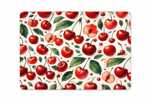 Image of Placemats for Dining Table Set of 4, Heat Resistant and Antiskid Table Mats Washable, Printed Place Mat for Home Kitchen Table Decor (45x30 CM)