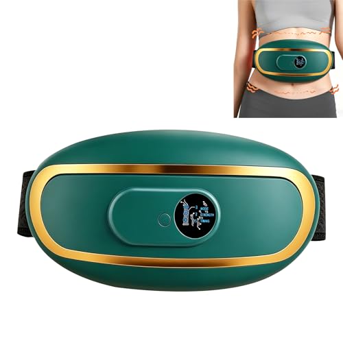 HASAIKA® Appareil de massage abdominal, massage abdominal avec chaleur, Le mode vibration sert à soulager la fatigue et convient à l'abdomen, aux reins et...