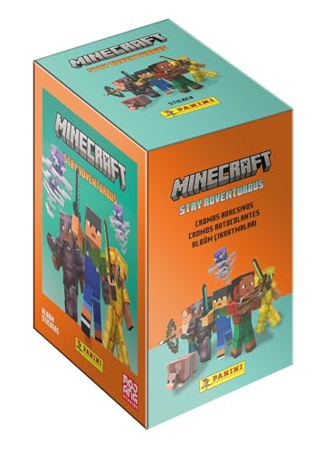 Panini Minecraft 2026 – Stay Adventurous – Confezione da 36 buste