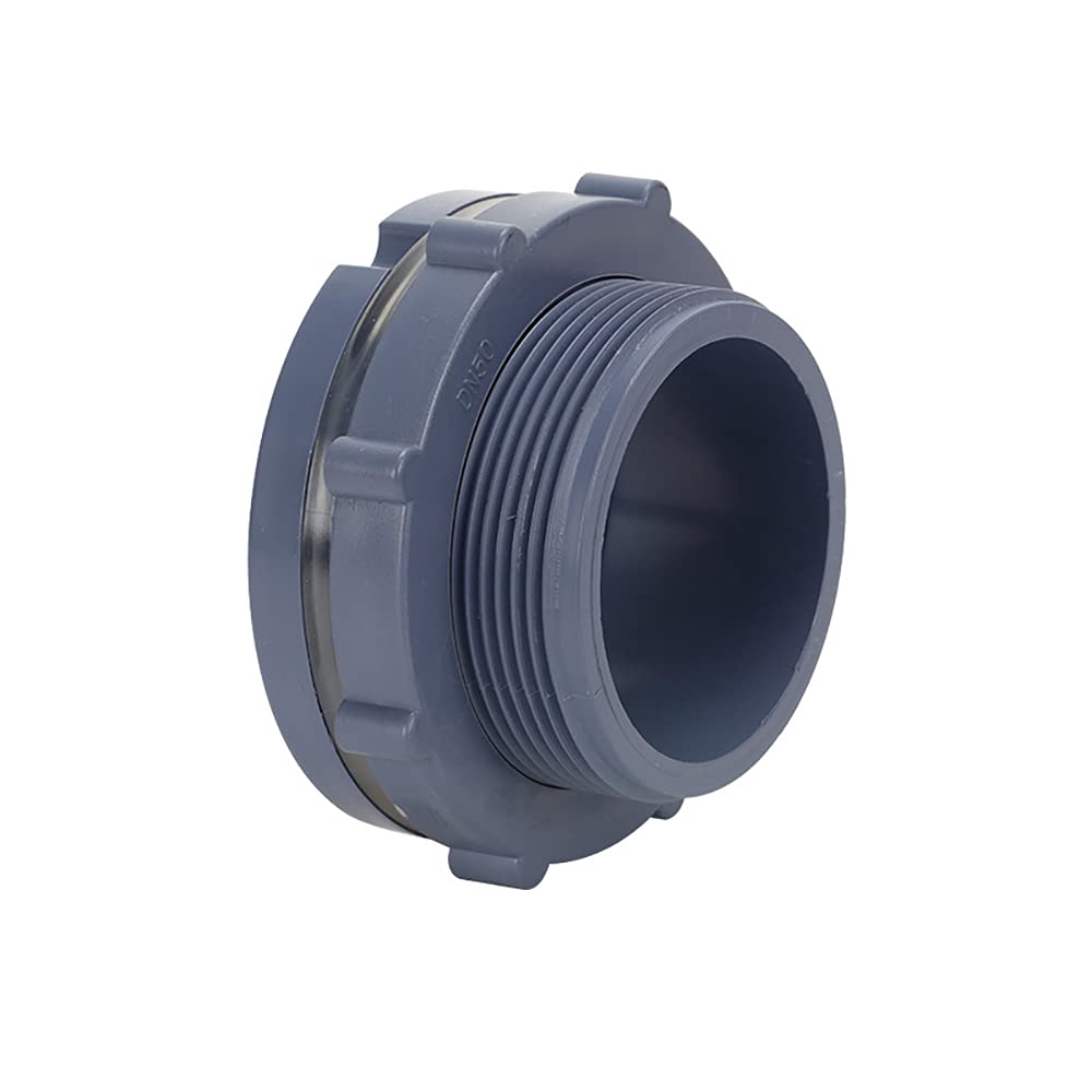 Buy Sanpaint 2 Inch PVC Bulkhead Fitting for Water Barrel, Water Tank