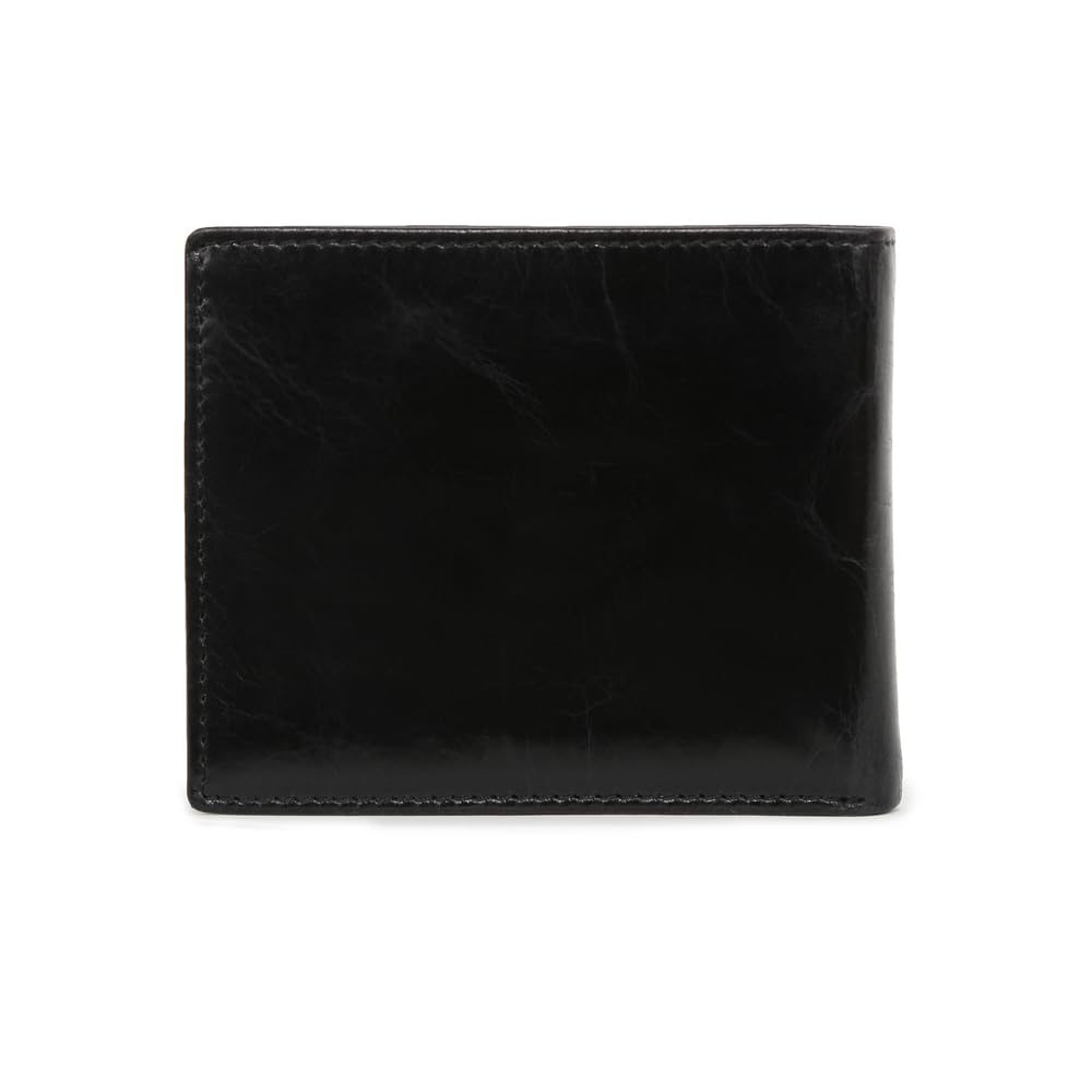 Fossil Regalo per Uomo Ryan, Custodia per Passaporto in Pelle Nero 12,4 cm L x 0,5 cm L x 8,9 cm H ML3829001
