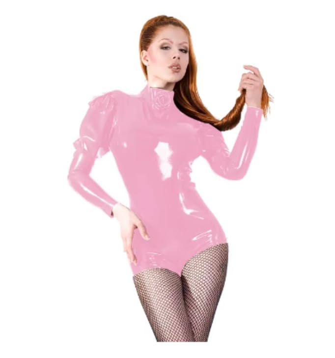 Bodys manches bouffantes Combishort à manches longues Bodysuits Cluwear Vêtements grande taille pour femmes Body S-7XL