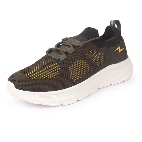 Image of ATHCO Mens Oxford Memory Foam Comfort Shoes|Running|Walking|Training|Gym|Jogging|Sneaker|Athletic|Laceup|Flexible|Lightweight|Dailyuse|Sports|Casual|ExtraSoft|Fitness