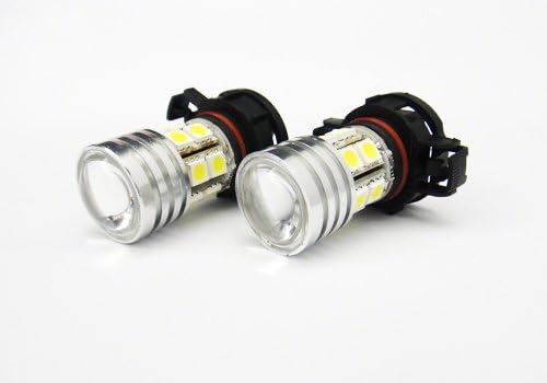 HDL CREE High Power SMD 5202 H16 LED Replacement Bulbs For Fog Lights or Daytime Running Lamps, Xenon White