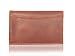 V-élan Men's Vintage Leather Card Case With RFID Protection 4" x 2. 5" Tan