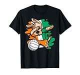 Dabbing Ivorian Volleyballspieler Design für Elfenbein, die Volleyball lieben, wenn Sie auf einem Volleyball-Meisterschaftsturnier jubeln. Dabbing Volleyballer-Kleidung für Volleyball Jungen/Mädchen, Trainer und stolze Elfenbein-Nationalmannschaft.