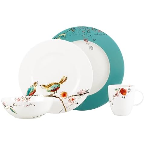 Lenox Chirp 4-Piece Dinnerware Set Cover