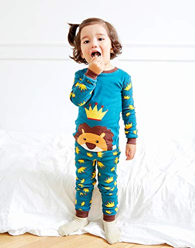 Image of VAENAIT BABY 12Months-12Years Toddler Kids Junior Boys Car Train Fireman Snug fit Sleepwear Pjs Set