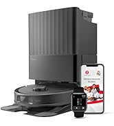 roborock QR798 Robot Aspirador y trapeador con Base Inteligente, Secado y Lavado automatico, succ...