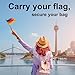 [Pack 2] tag8 Germany Flag Tag Smart Bag tag |Trendy Luggage tag ID Identification | Suitcase Tag | Fashionable Digital Name tag | Airline Compliant, SITA World Tracer Code Enabled | Gift idea