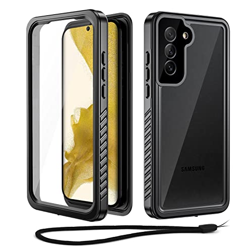 Beeasy Funda para Samsung Galaxy S22 Impermeable IP68, Militar Antigolpes Resistente 360° Protección Carcasa, Dura Antichoque Antipolvo Sumergible Waterproof Case para Galaxy S22 (6.1