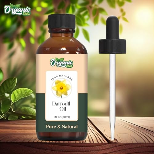 Image of Organic Zing Daffodil (Narcissus jonquilla) Oil | Pure & Natural Essential Oil for Aroma and Diffusers- 30ml /1.01fl oz