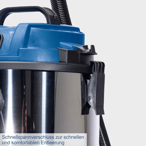 Scheppach Nass und Trockensauger Nasssauger NTS20 mit Ausblasfunktion | Leistung 1200W / 20 kPa...