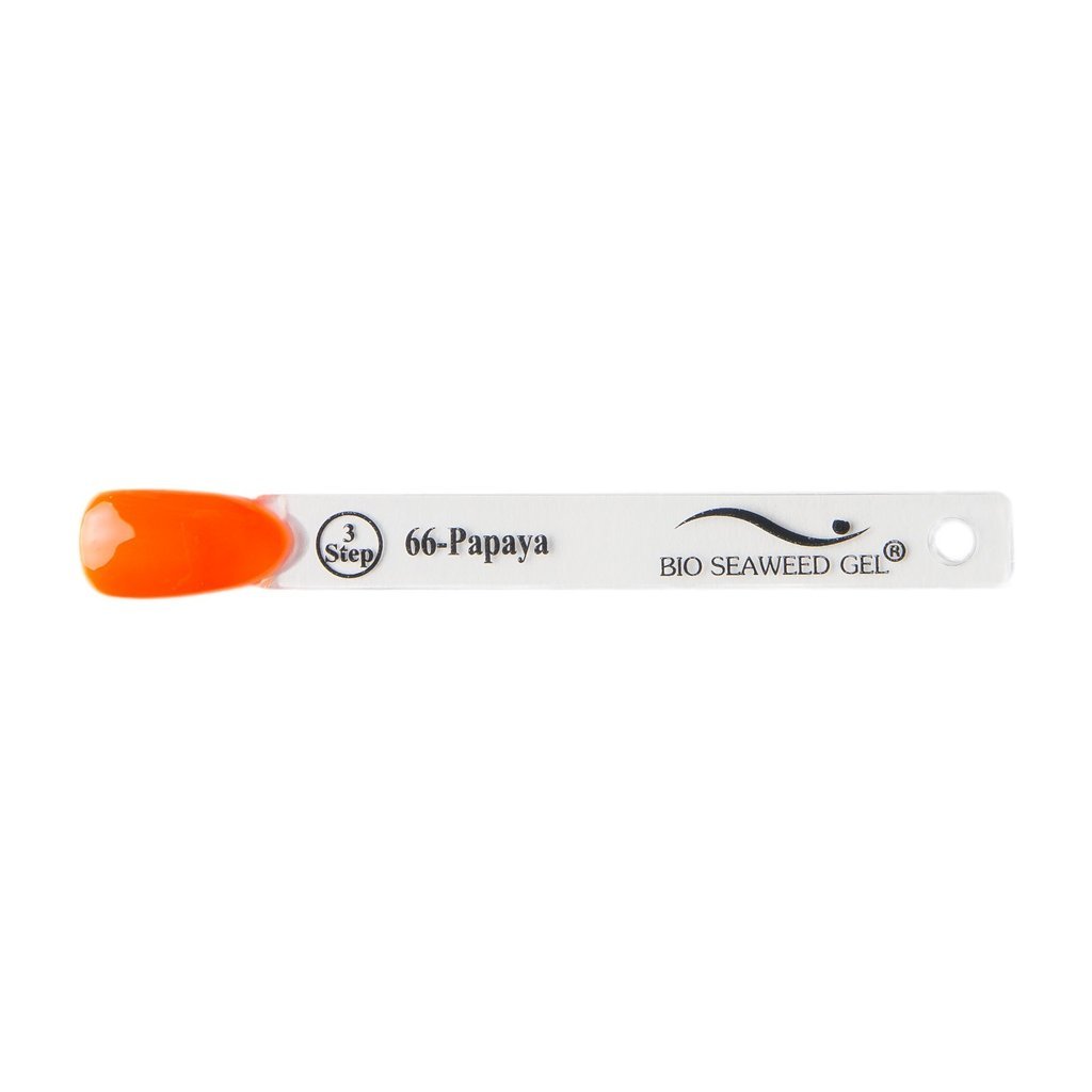 Bio SeaWeed Gel 3STEP COLOUR UV/LED Gel Polish 66 Papaya 15ml