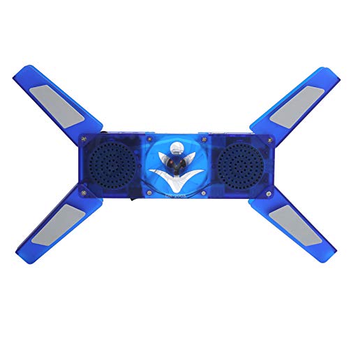 Base enfriadora plegable para laptop con USB y LED miniatura 4