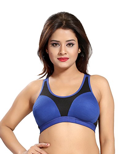 Image of Fabme Women's Hosiery Cotton Seamless Non-Padded Non Wired Bra