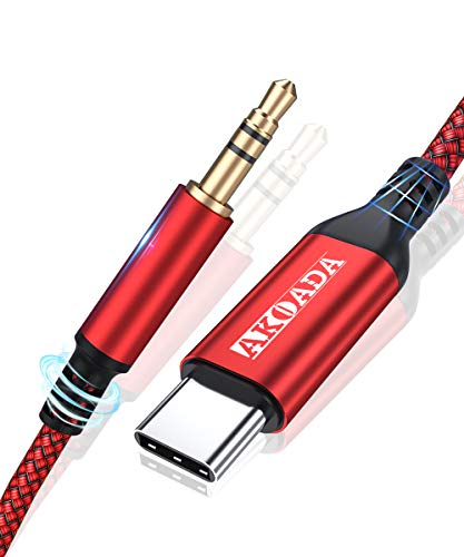 USB Type C オス to 3.5mm オスジャック AUX端子 オーディオステレオケーブル