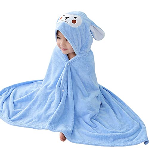 {Toallas Bebe Grandes Toallas Gukasxi Toalla Bebé con Capucha 70x140cm Toalla De Bañocon Capucha con Lindas Orejas Poncho-Toalla con Capucha Toalla De...