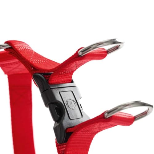 HUNTER ECCO SPORT VARIO QUICK Hundegeschirr, Nylon, XS, rot