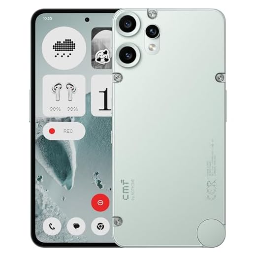 CMF Phone 2 Pro 128GB – 5G Smartphone mit 50MP Kamera und 20x Zoom, 6,77" FHD+ AMOLED Display mit 120Hz, 5000mAh Akku, Nothing OS 3.2 – Hellgrün