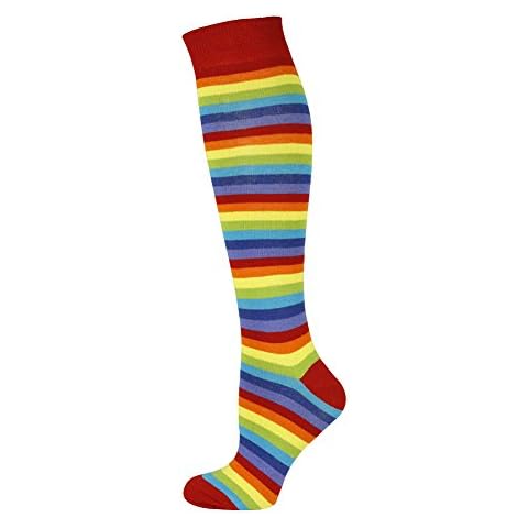 Mysocks Knee High Socks for Children - Seamless Cotton Unisex Kids Knee Length Socks - Casual Boys and Girls School Long Socks Cover