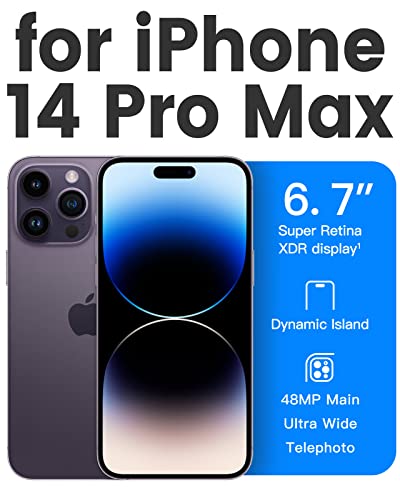Clear Case for iPhone 15 Pro Max Phone Cases Not-Yellowing, with 2X Screen - Bild 69 von 77