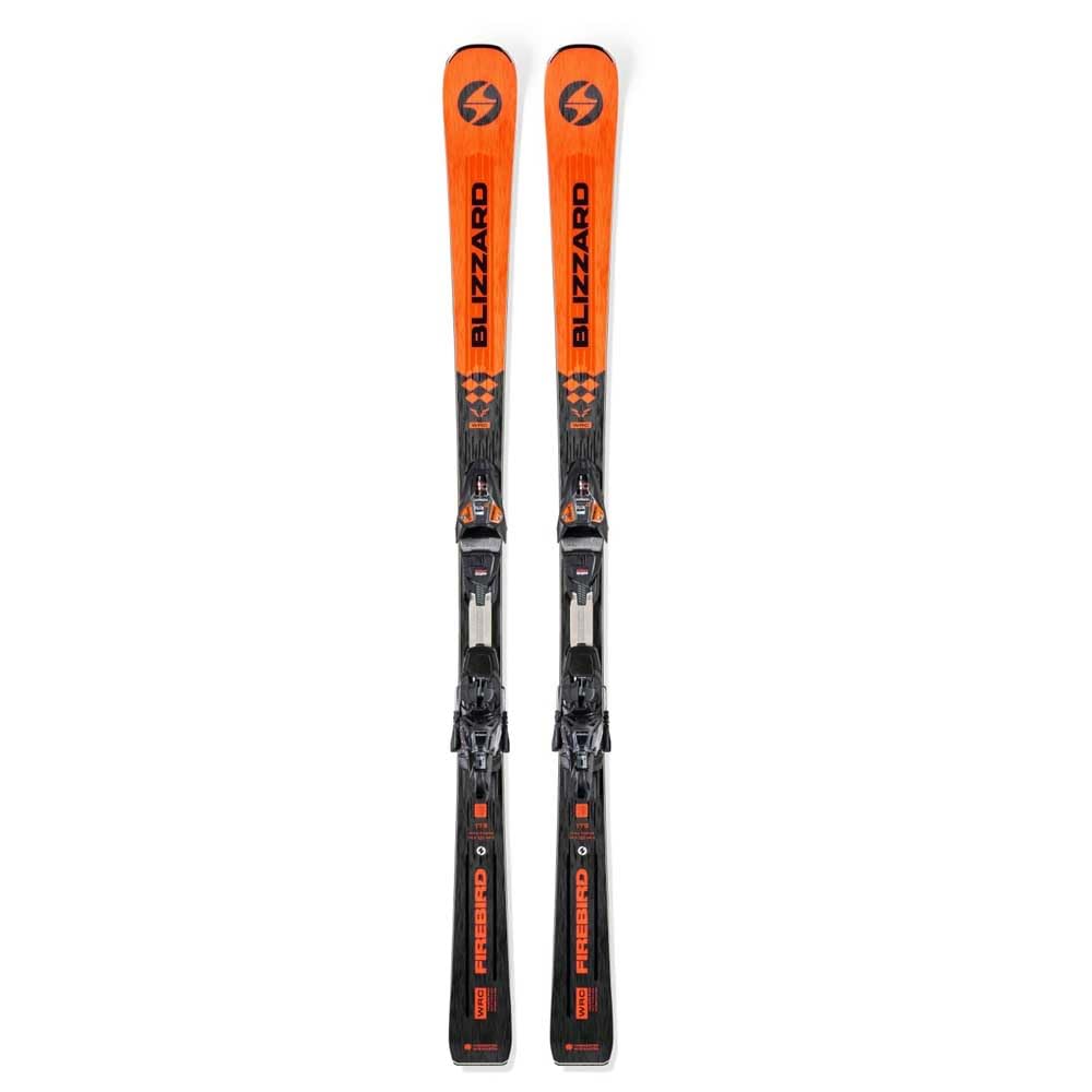 Blizzard – Pack de esquí Firebird WRC + fijaciones Xcell 14 Demo Orange Black Hombre – Talla 175 – Naranja