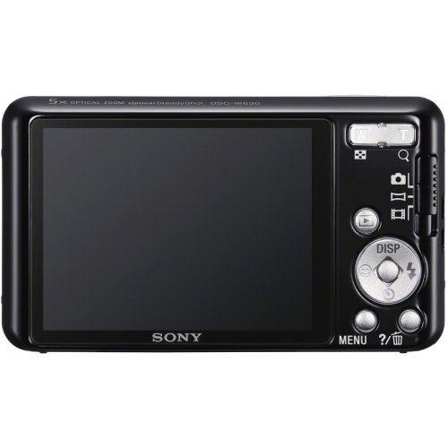 Image of Sony Cyber-Shot DSC-W630 16.1MP Point-and-Shoot Digital Camera (Black) with Camera Case