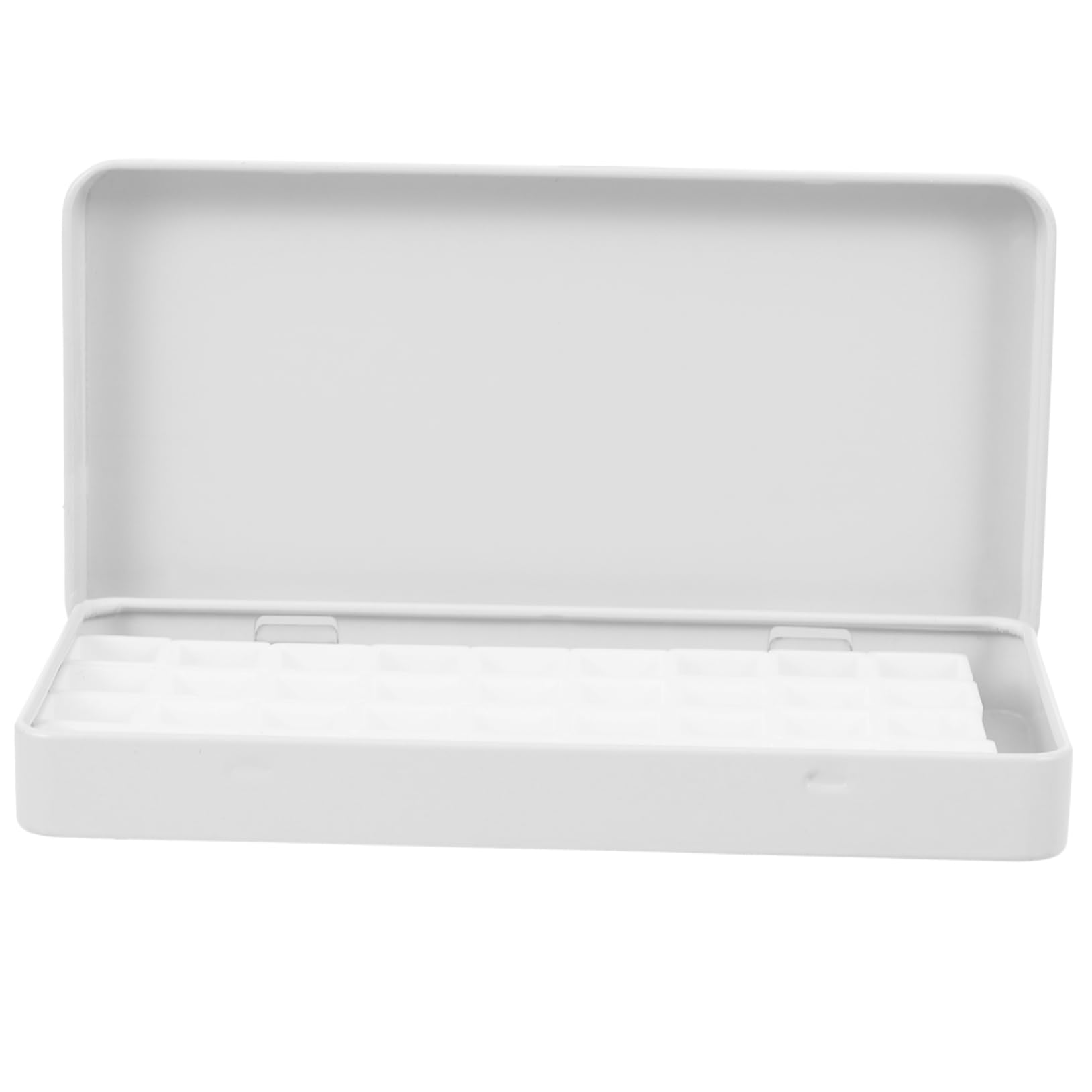 Anneome 5ensembles Palette De Mélange pour Peinture Aquarelle Boîte Métallique Vide avec Compartiments pour Pigments Idéale pour Artistes Étudiants
