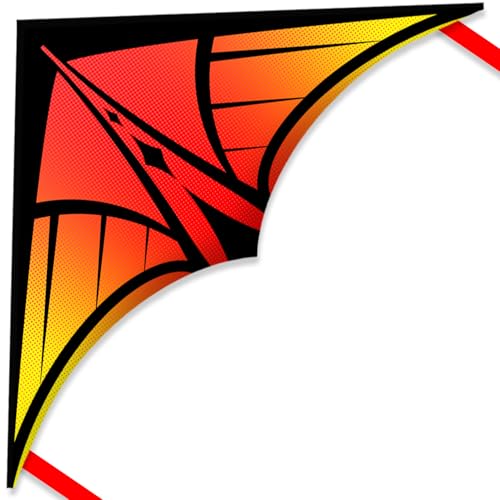 YFAFENGS Delta Kites for Beginners & Kids - Easy Fly Large Outdoor Kite for Beach & Family Activities, Durable Delta Kites for Kids Ages 8-12 &...